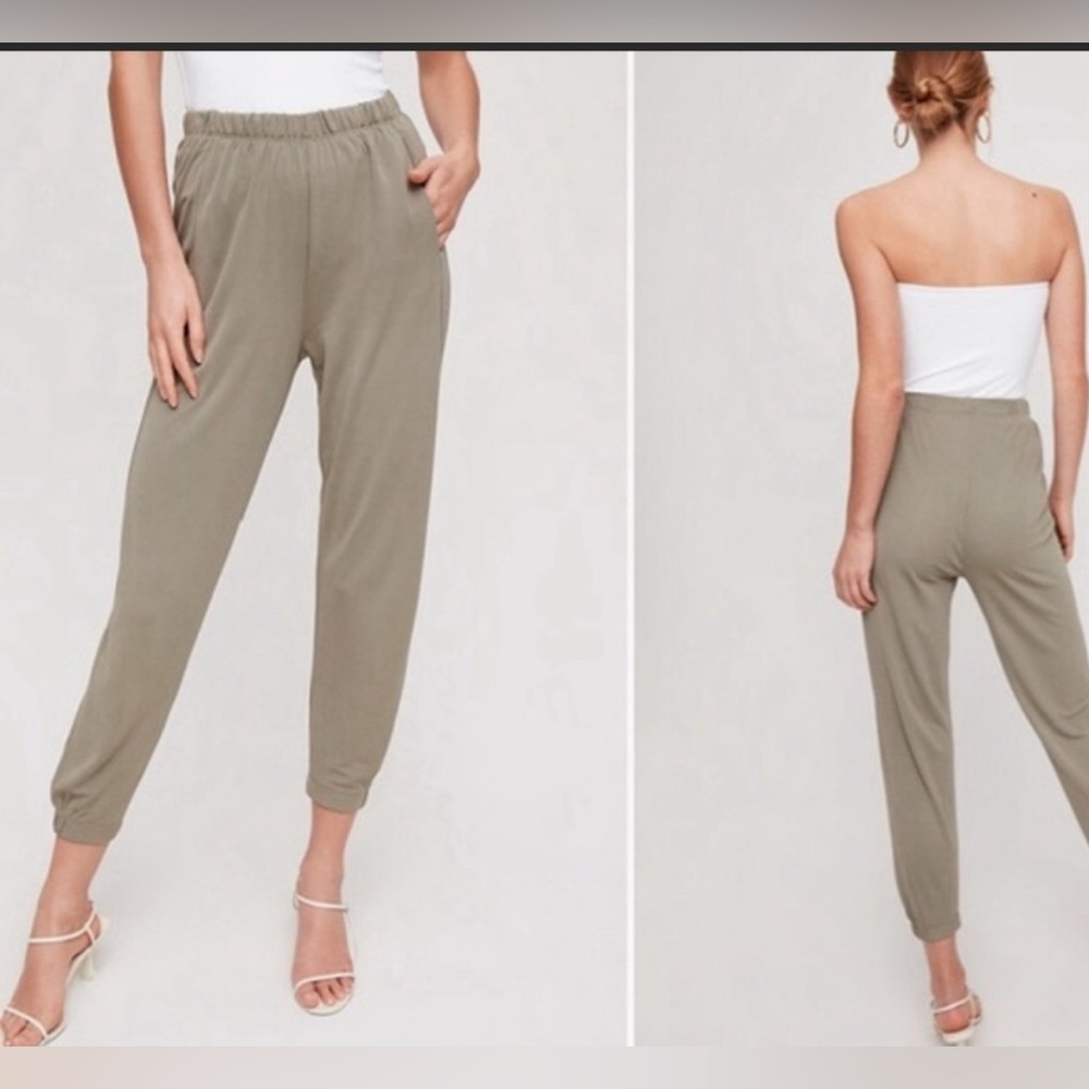 Babaton Dexter Cropped Pants Size M